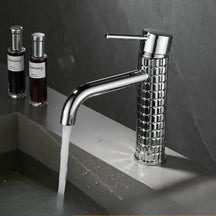 Torneira Monocomando Banheiro Lavatório Drumon Artificio Lar Torneira Monocomando Banheiro Lavatório Drumon Artificio Lar Artificio Lar Cromado - Baixa 