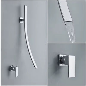 Torneira Monocomando Banheiro Parede Glass Elite Torneira Monocomando Banheiro Parede Glass Elite Artificio Lar Cromada A Pronta Entrega 