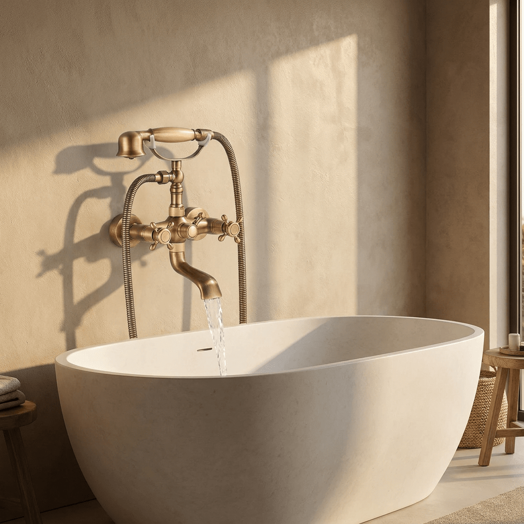Torneira para Banheira de Parede Luvence Bathroom Suites Artificio Lar