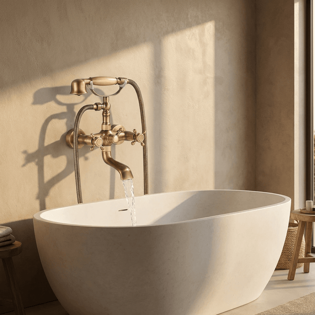 Torneira para Banheira de Parede Luvence Bathroom Suites Artificio Lar