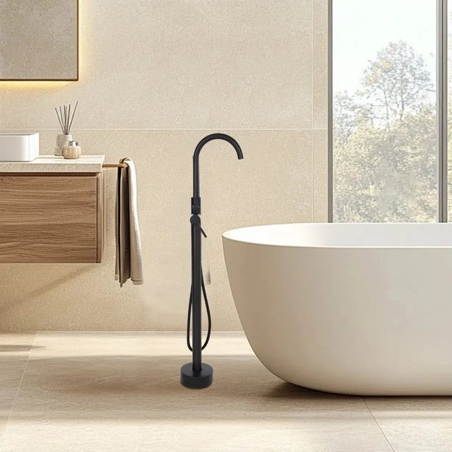 Torneira para Banheira de Piso Monocomando Veller Torneira de Piso para Banheira Artificio Lar