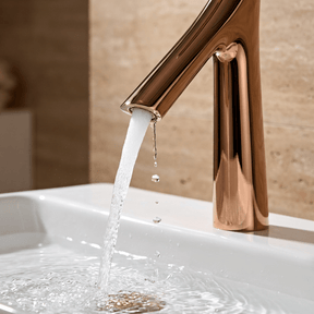 Torneira para Banheiro Bica Alta Monocomando Rose Bathroom Suites Artificio Lar 