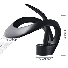 Torneira Para Banheiro Cascata Monocomando Misturador Holtz torneira banheiro Artificio Lar 