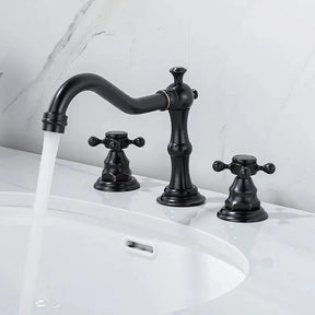 Torneira Para Banheiro de Bancada Glorym Torneira Para Banheiro de Bancada Glorym Artificio Lar black oil brushed 