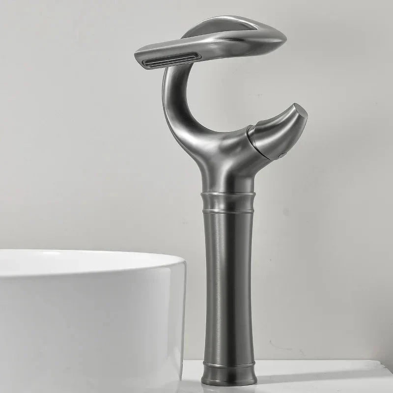 Torneira Para Banheiro de Bancada Servent Torneira Para Banheiro de Bancada Servent Artificio Lar Cinza Alta 