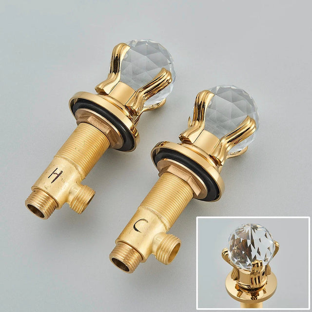 Torneira Para Banheiro Misturador Duplo Comando Cascata Orlando Torneira Para Banheiro Misturador Duplo Comando Cascata Orlando Artificio Lar