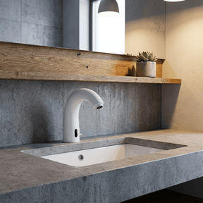 Torneira para Banheiro Monocomando Automática AquaSense Bathroom Suites Artificio Lar 