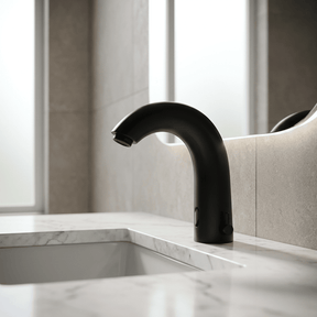 Torneira para Banheiro Monocomando Automática AquaSense Bathroom Suites Artificio Lar Preto 