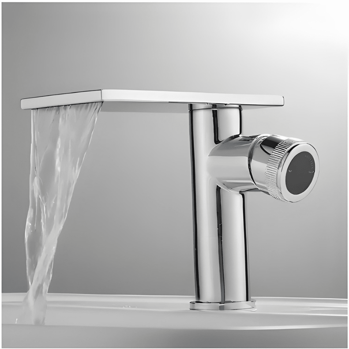 Torneira Para Banheiro Monocomando Cascata Empiry torneira para banheiro Artificio Lar Cromado/baixa 