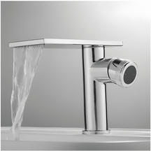 Torneira Para Banheiro Monocomando Cascata Empiry torneira para banheiro Artificio Lar Cromado/baixa 