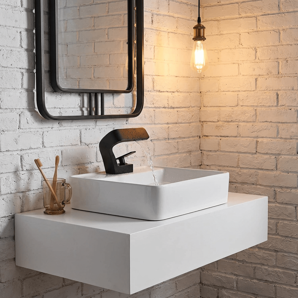 Torneira para Banheiro Monocomando Cascata Nexara Torneira para Banheiro Artificio Lar
