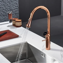 Torneira Para Cozinha Gourmet de Bancada Luxury Tanger Torneira Para Cozinha Gourmet de Bancada Luxury Tanger Artificio Lar 