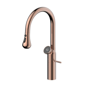 Torneira Para Cozinha Gourmet de Bancada Luxury Tanger Torneira Para Cozinha Gourmet de Bancada Luxury Tanger Artificio Lar Rose gold 