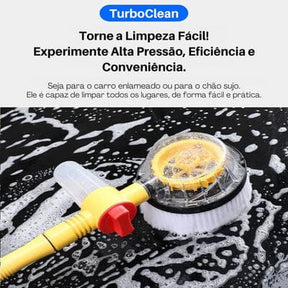 TurboClean© - Escova Giratória para Lavagem de Veículos (+Brinde Grátis) Artificio Lar 