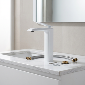 Torneira Cascata LuxoFlux - Branco