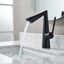 Torneira para Banheiro Monocomando Elegance - Preto Fosco