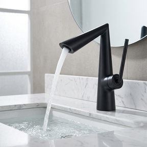 Torneira para Banheiro Monocomando Elegance - Preto Fosco